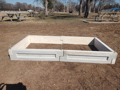 Concrete Garden Bed Panels