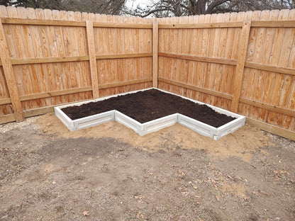 Concrete Garden Bed Panels
